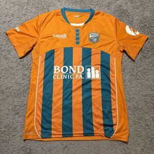 Florida Tropics SC Soccer Jersey Men’s Small MASL Capelli Acosta #39 Orange